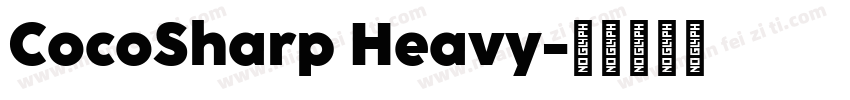 CocoSharp Heavy字体转换